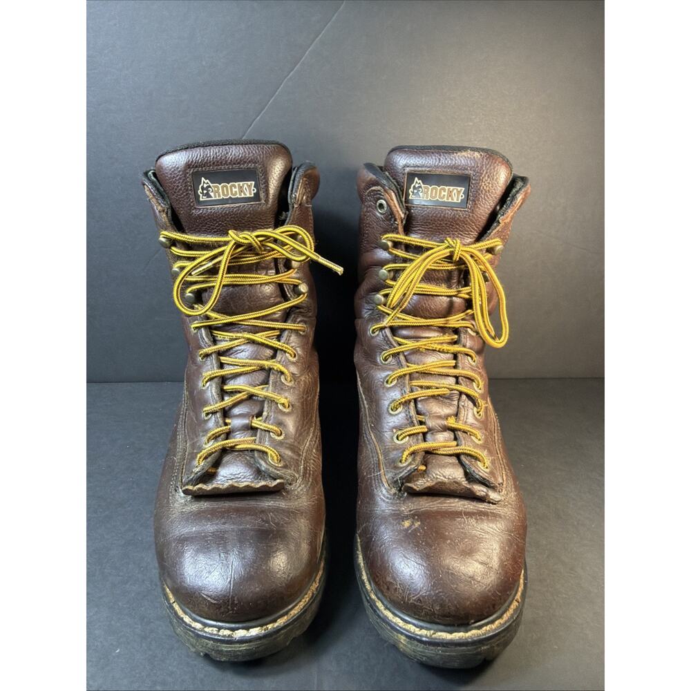 ROCKY 9” LOGGER GORE-TEX Brown Boots Men’s 11W
